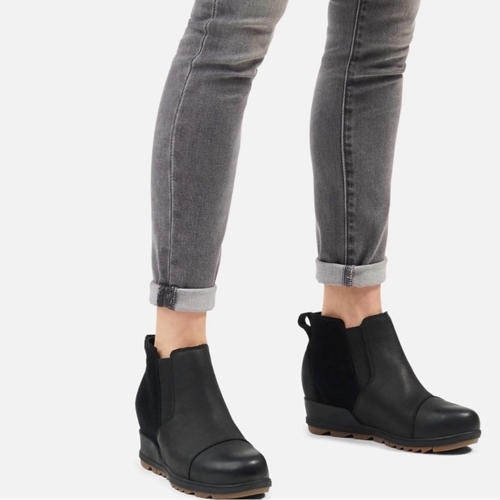 SOREL Evie Chelsea boot 8.5 black